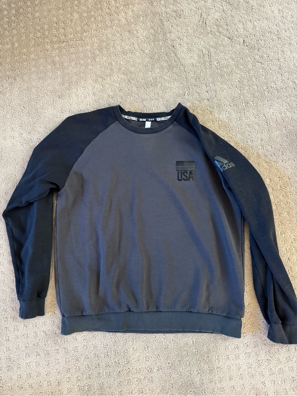 adidas Men's USA Crewneck Sweatshirt